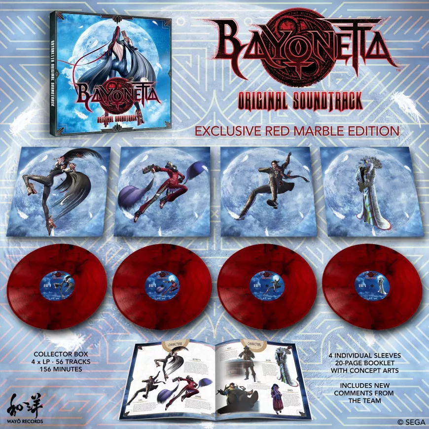 Bayonetta Original Soundtrack (Limited Red Vinyl Edition)